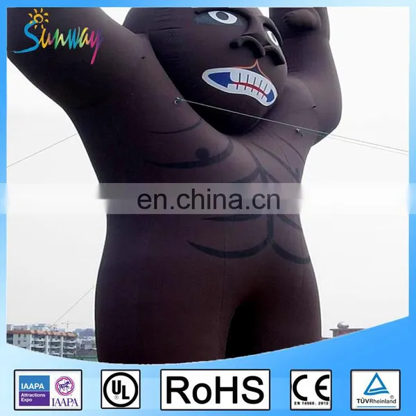 6Mh Customized Giant Inflatable Gorilla for Advertising Inflatable Gorilla Character for Sale photo-3