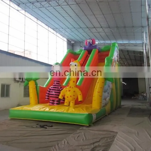 New Monkey Inflatable Pool Slide Juegos Inflables Tobogan for Fun photo-3