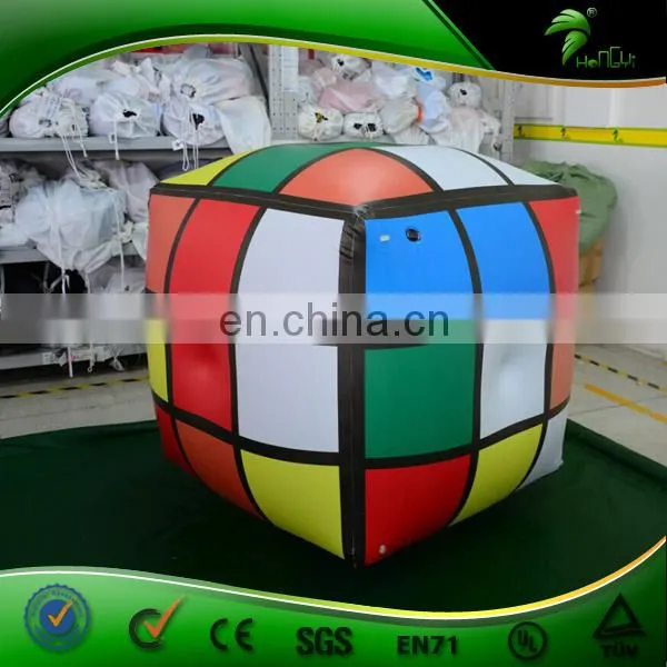Advertising Vinyl Inflatable Rubik's Cube Helium Cube Beach Ball photo-2