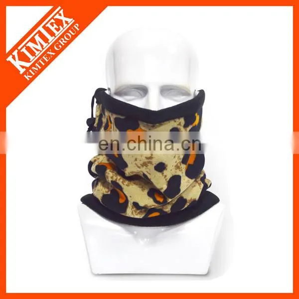 Custom Logo Multifunctional Microfiber Fleece Neck Warmer photo-3