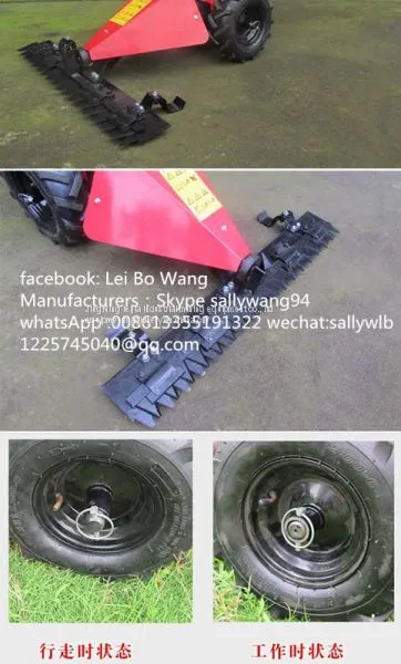 Factory Direct Sales Hand Driven Scythe Mower, Two-wheeled Scissor Mower photo-4