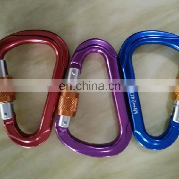 Strong Aviation Aluminum A7075 Rock Climbing Carabiner With Screw Lock photo-3