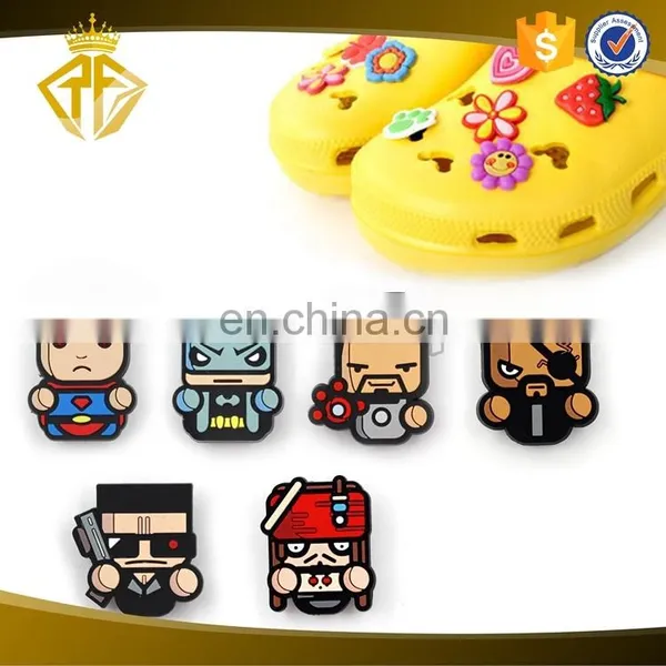 Hot Selling Fashion Soft PVC Shoe Buckle Shoe Decoration photo-3