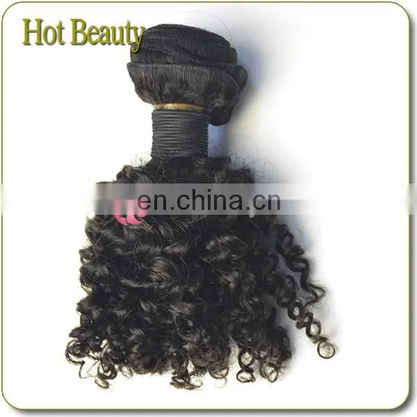 10 Inch Deep Wave Weave Hairstyles,brazilian Virgin Kinky Curly Hair photo-2