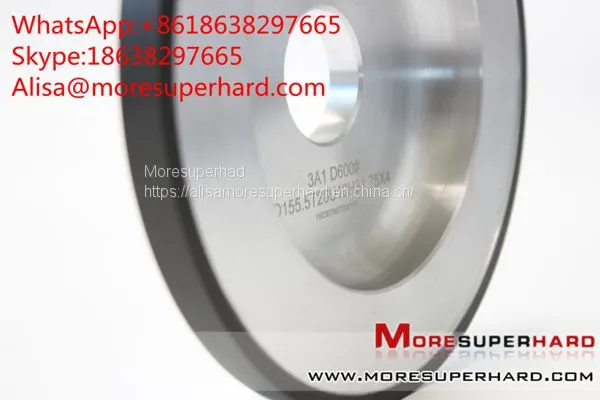 3A1 Resin Bond Diamond Cutter Grinding Wheel Alisa@moresuperhard.com photo-4