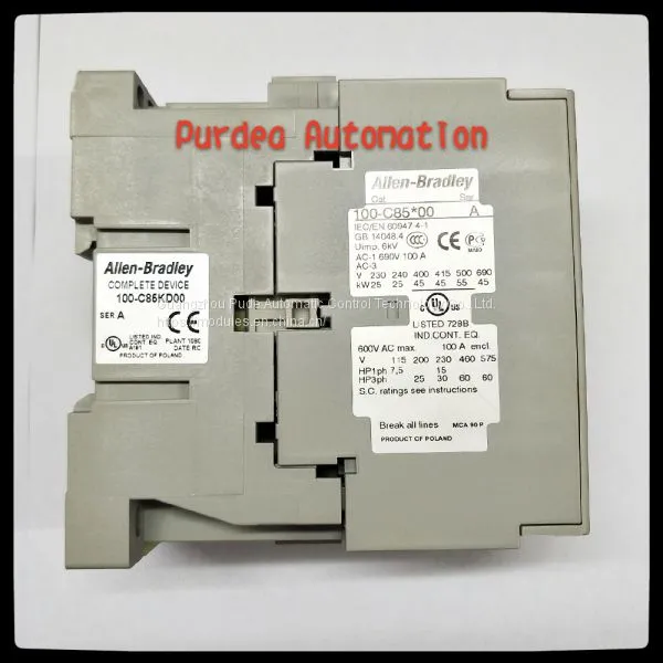 100-C85DJ00 IEC 85 A Contactor 24VAC photo-3