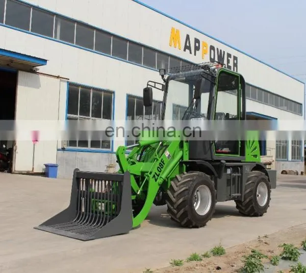 New 0.8Ton Mini Loader With Different Attachments photo-4