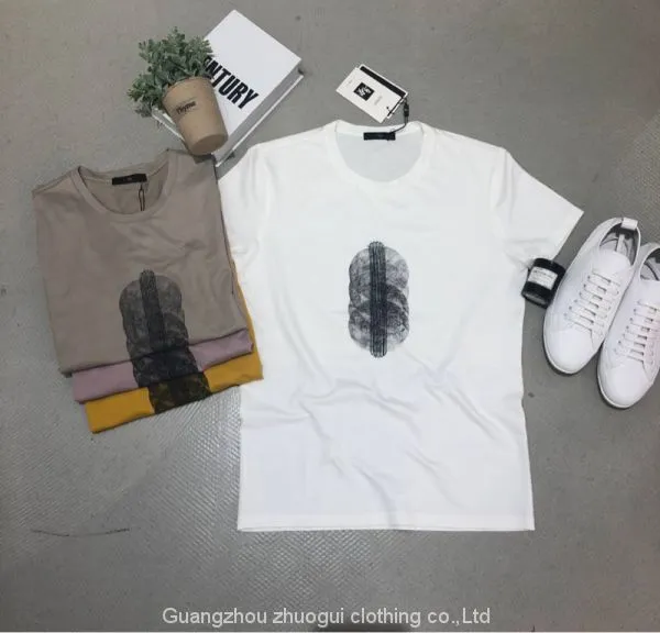 Men’s Fashion Design New Style T-shirt Clothing From Factory2019 Fashion Style Sink Cotton T-shirt