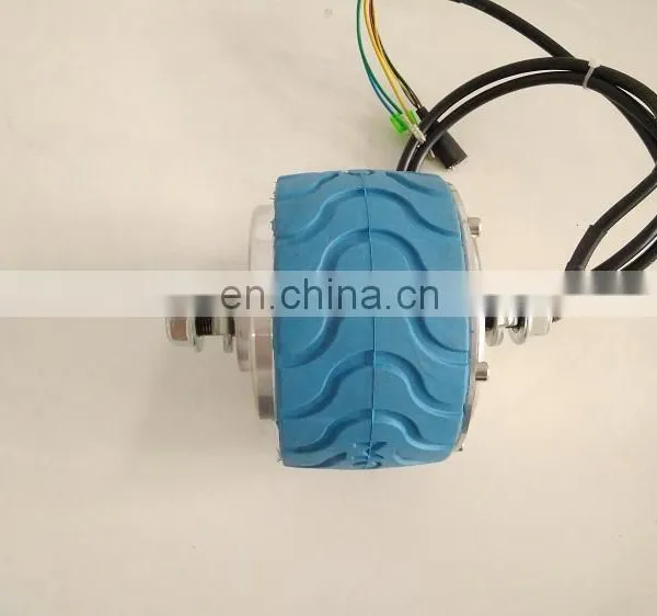 Hongjun 4 Inch DC 24V 36V 200W Brushless Geared Wheel Hub Motor photo-6