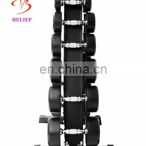 Crossfit Fitness Equipment Steel Adjustable Dumbbell Storage Rack photo-3