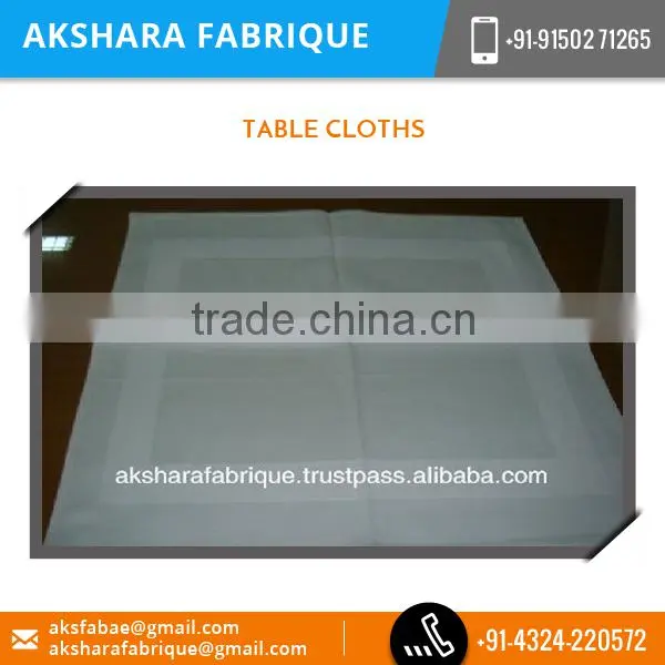 Soft and Skin-Friendly Nature 100% Cotton Table Cloth Price photo-3