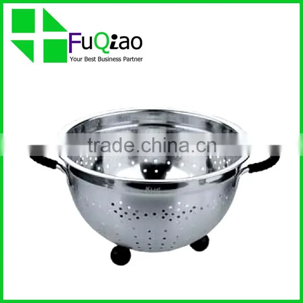 Hot Sale Cooking Tools Food Grade Mini Stainless Steel Colanders With Legs photo-5