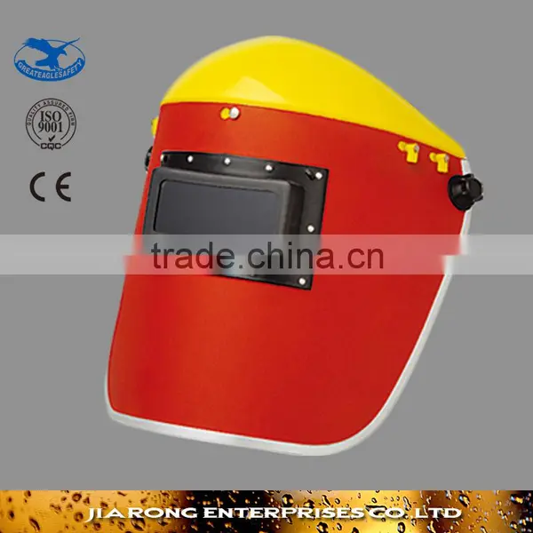 Red Fibre Paper Full Face Welding Mask Also Arc Welding Mask WM066