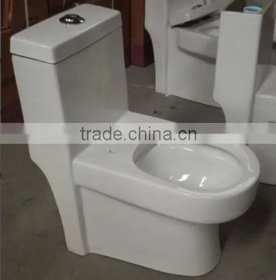 2015 Asia Siphon Flush Bathroom Toilet, One Piece Toilet, Toilet Bowl ZZ-8319 photo-3