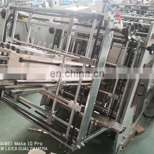 HBM800 Automatic Disposable Biodegradable Friendly Boat Paper Tray Making Machine, KFC Sweet Sandwish Kraft Box Forming Machine photo-5
