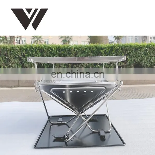 Portable Outdoor Camping Stove Bonfire Propane Fire Pit Fireplace Grill photo-5