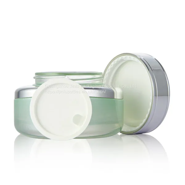 Spot 30g Oblate Cream Bottle, 50ml Dropper Essence Glass Bottle, 120ml Oval Press Lotion Bottle photo-4