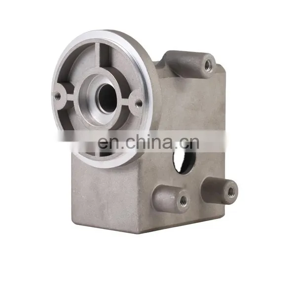 Custom OEM Auto Engine Block Resin High Pressure Aluminum Die Casting Part photo-2