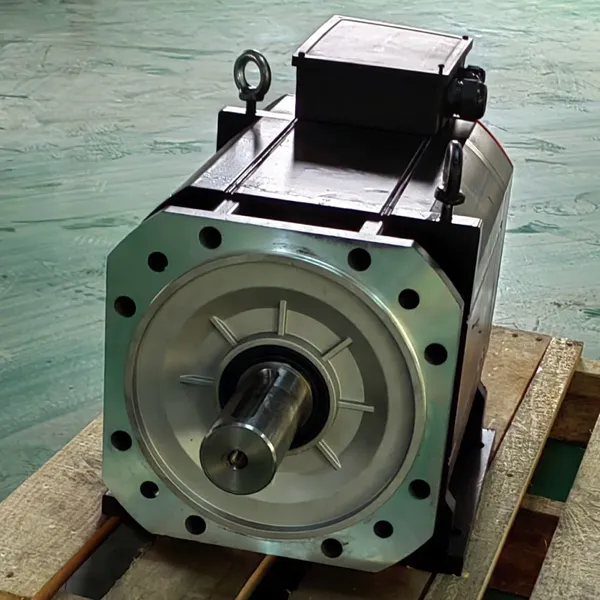 Fan Cooled 22kW Rated 105 Nm 2000 Rpm Max. 7000 Rpm CNC Spindle Motor photo-2