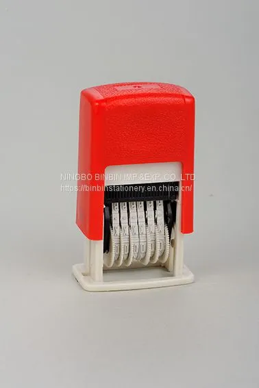 SELF INKING NUMBER AND DATE STAMP photo-2