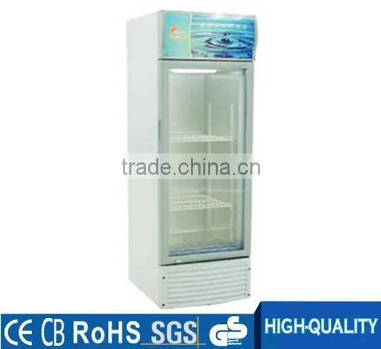 2 Doors Electric Beverage Cooler Refrigerator for Fruits and Vegetables photo-6