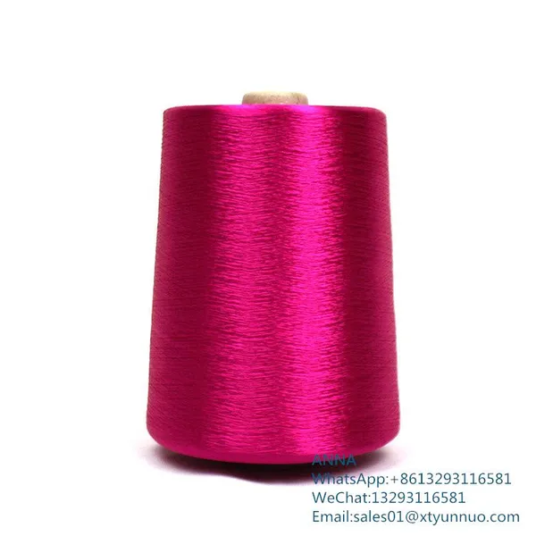 Good Strength 100% POLYESTER YARN FOR KNITTING For Weaving Knitting Yarn photo-5