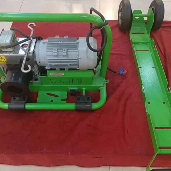 Changyun Technology's Lijian 1 Portable Single Drum Electric Version Winch Can be Pushed and Pulled for Walking photo-3