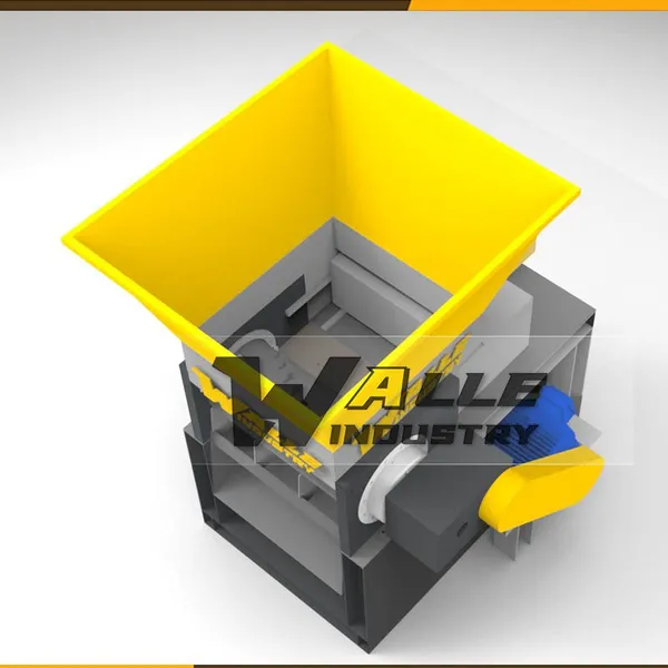 Aluminum Scrap Multiple Shredder Single Shaft Pulverizer photo-2