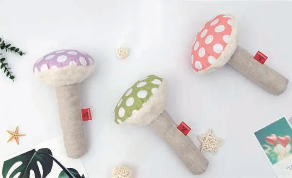 Colorful Mushroom Toys for Pet photo-2