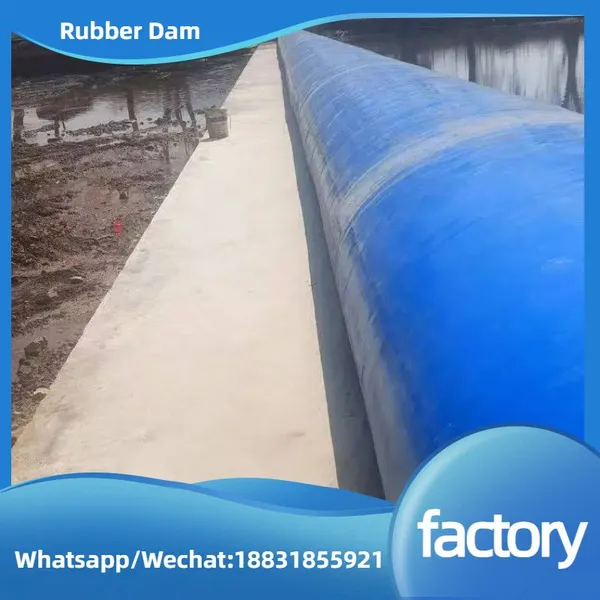 High Durability Inflatable Rubber Dam Custom Size for Agricultural Irrigation Municipal Flood Control Water Conservancy Projects photo-4