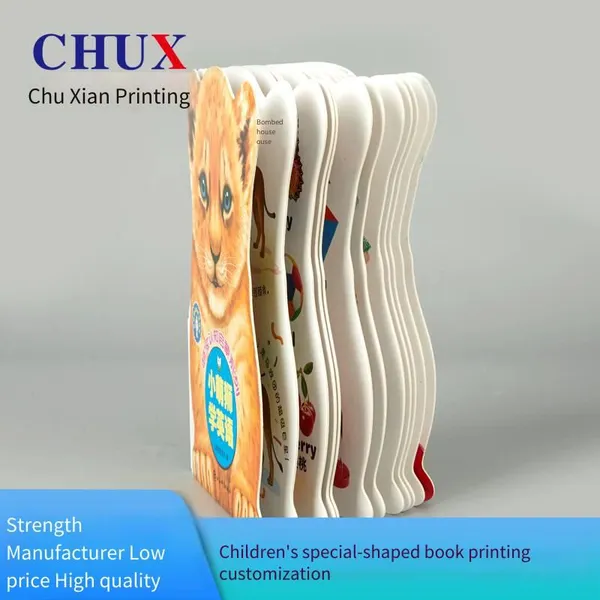 Source Factory for Printing Foreign Trade Parent-child and Children's Pull-out Books, Hardcover Flip-up Interactive Board Books and Picture Books photo-4