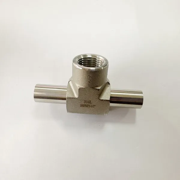 Hygienic 3A Certified Tee Fitting, 316 Stainless Steel, For Brewery and Beverage Production Lines