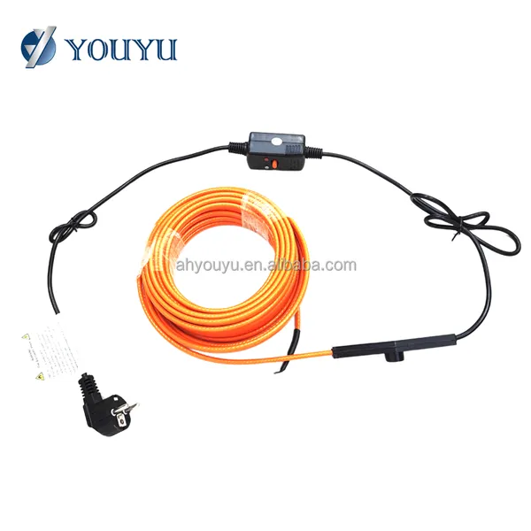 Insulated Self-Regulating Effect Heating Cable Snow Melting Cable Constant Wattage for Pipe Heating in Russian Climates photo-5