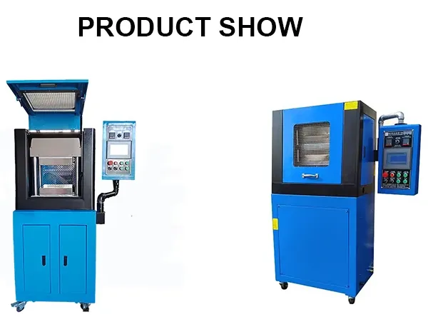 HST-300PT 30ton Lab Hot Press Machine Rubber Plate Vulcanizing Press Testing Test Machine photo-4