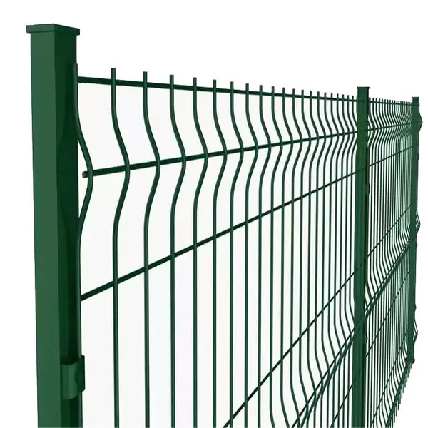 3D Curved Welded Wire Mesh Fence Panel - PVC Coated Hot Dipped Galvanized for Garden Security photo-4