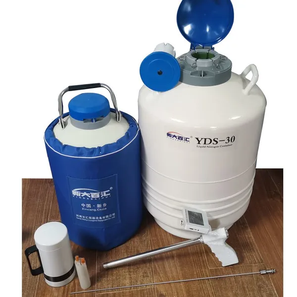 Artificial insemination gun with camera for cattle farm breeder semen storage baihui liquid nitrogen container