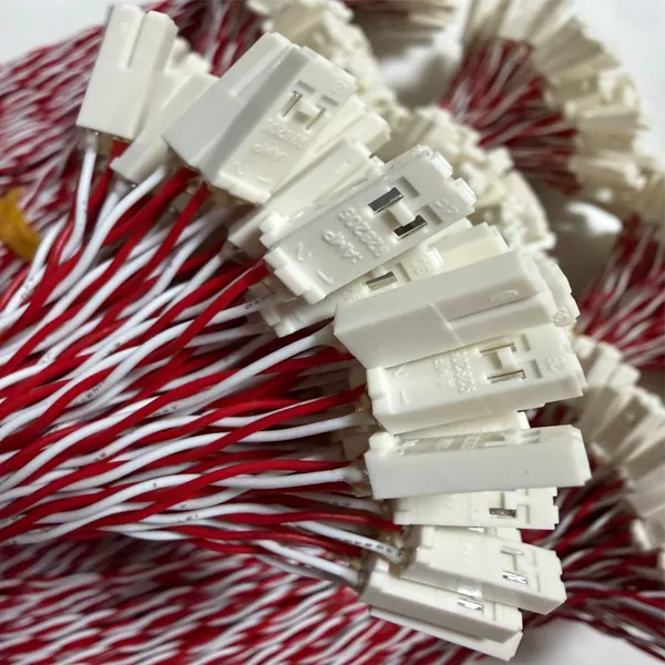 TE 928205-2 2Pin Connector Cable With Crimped Nickel Terminals photo-4