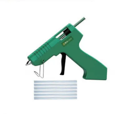 Mini Cordless Lithium Hot Glue Gun Kit,Rechargeable Wireless Glue Gun With 6pcs Φ7mm Glue Sticks & Anti-scald Silicone Tip Sleeve