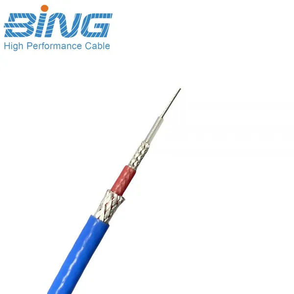 TRX179 Series Coaxial Cable PTFE Insulation With 3 Shield for Aerospace Systems photo-2