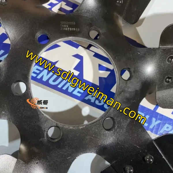 ORIGINAL WEICHAI 13021190 Engine Fan For Wheel Loader / Excavator. photo-2