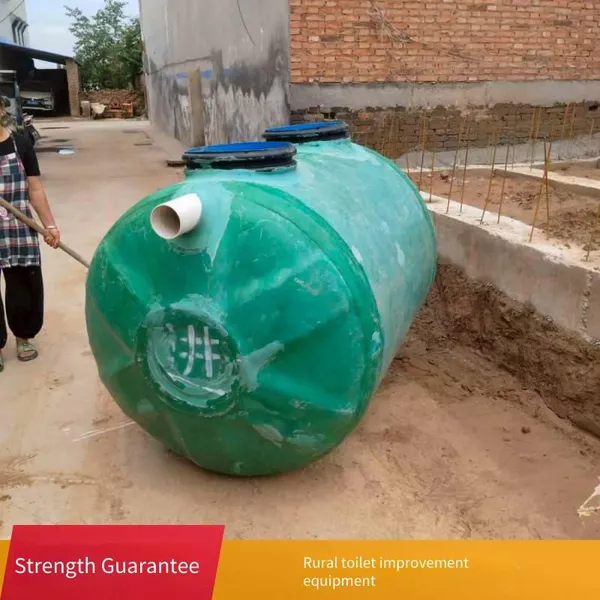 Grp Buried Pre - Fabricated Septic Tank, Three - Compartment Made of Fiberglass, Sewage Treatment Equipment for B&bs and Scenic Spots photo-3