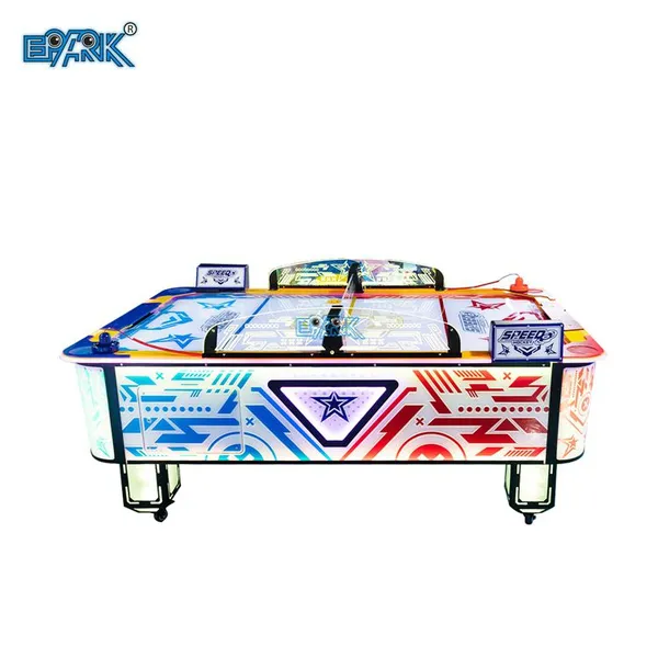 Air Hockey Table Dazzling Hockey Commercial 2 Player Sports Game With Electronic Scoring for Arcades FECs and Shopping Malls photo-2
