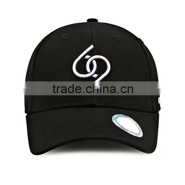 OEM Black Cotton Baseball Cap photo-2