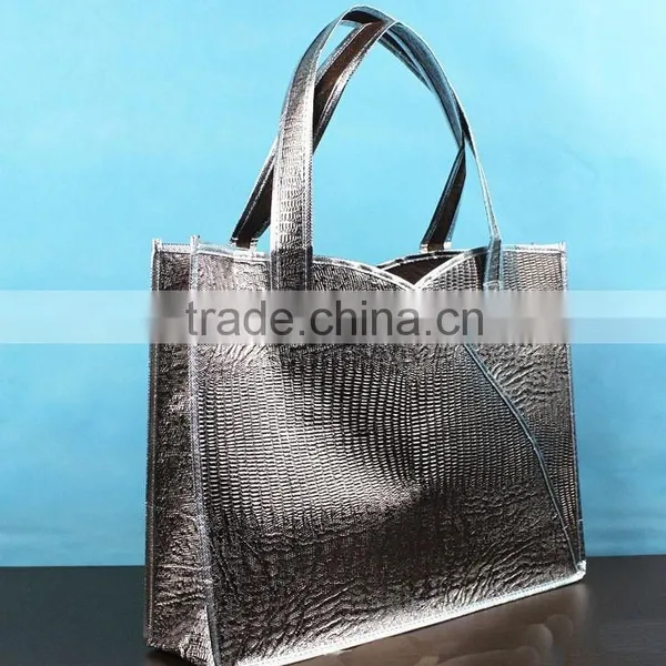 High Quality Metallic Lamination Non Woven Bag photo-4