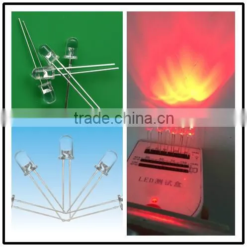 Through Hole 5mm Round Led Diode Chip