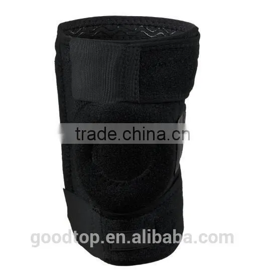 Adjustable Neoprene Knee Support With Basic Open Patella Kneecap Brace and Spring Steel Side Stays photo-6