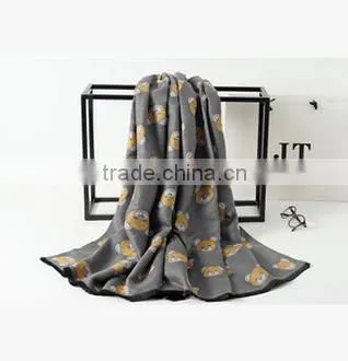 Fashionable Ladies Latest Design Long Cotton Scarf photo-4