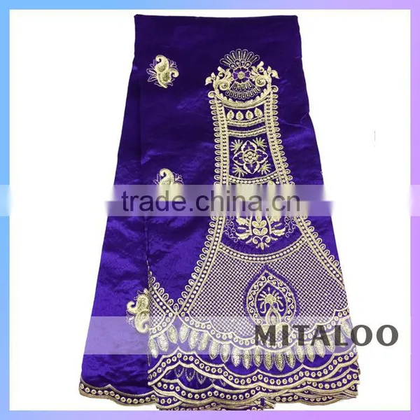 Mitaloo High Quality African George Lace Fabric China Factory For Dresses MGP0033 photo-2