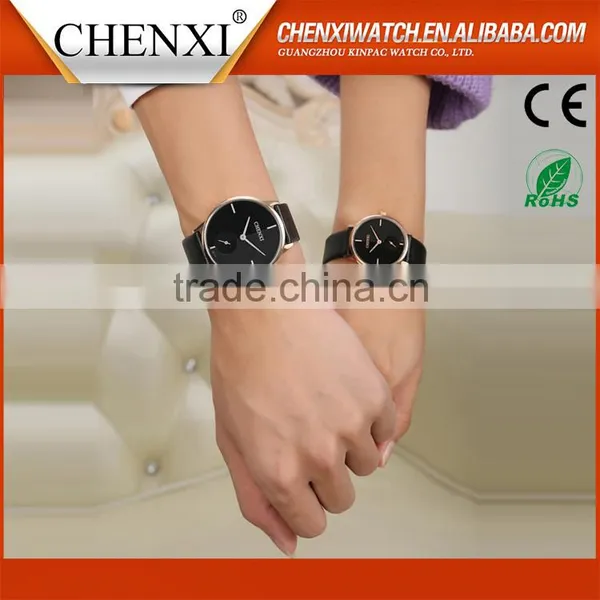 2016 China Manufacturer for Unisex Leather Strap Quartz Watch photo-6