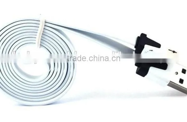 Best Quality Flat Noodle Mobile Micro Phone USB Charger Cable photo-5